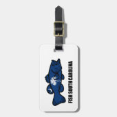 フィッシュサウスカロライナ ラゲッジタグ (正面縦)