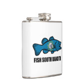 フィッシュサウスダコタ フラスク (右)