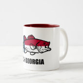 フィッシュジョージア ツートーンマグカップ (正面右)