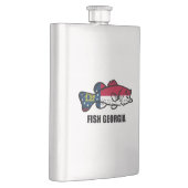 フィッシュジョージア フラスク (右)