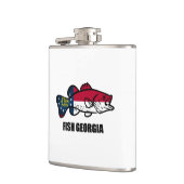 フィッシュジョージア フラスク (左)