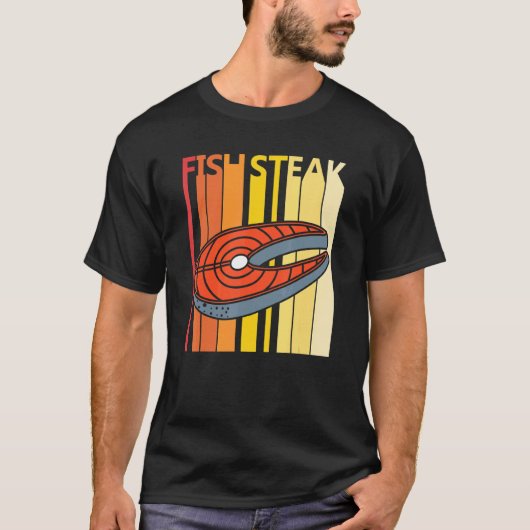 フィッシュステーキ Tシャツ (正面)