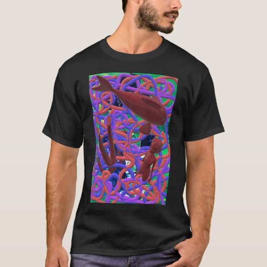 フィッシュスパゲッティ Tシャツ (正面)