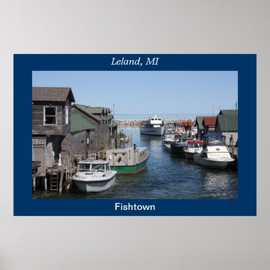 フィッシュタウンポスター ポスター (正面)