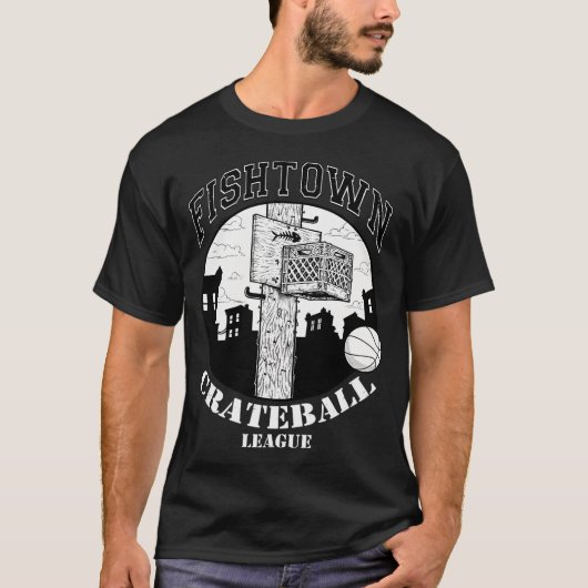 フィッシュタウン・クレイトボールリーグ Tシャツ (正面)
