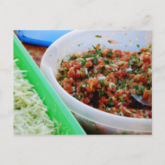 フィッシュタコスのポストカード ポストカード