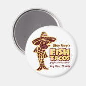 フィッシュタコス マグネット (正面/裏面)