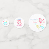 フィッシュテーブル紙吹雪 コンフェッティ (正面)