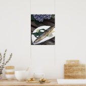 フィッシュディナーポスター紙（マット） ポスター (キッチン)