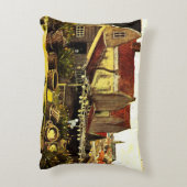 フィッシュドライビングバーンバイビンセントヴァンゴッホ アクセントクッション (裏面(縦))