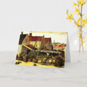 フィッシュドライビングバーンバイビンセントヴァンゴッホ カード (黄色い花)