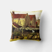 フィッシュドライビングバーンバイビンセントヴァンゴッホ クッション (裏面)