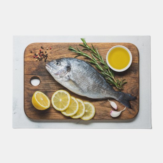 フィッシュドラド ドアマット (正面)