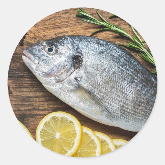 フィッシュドラド ラウンドシール (正面)