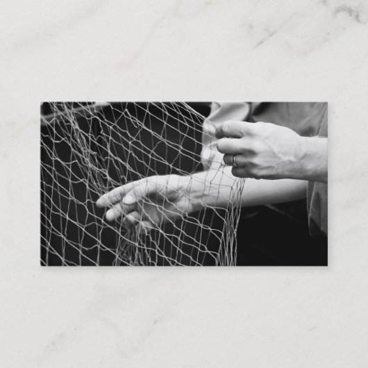 フィッシュネットの名刺 名刺 (正面)