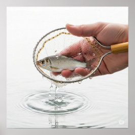 フィッシュネットグラフィック ポスター