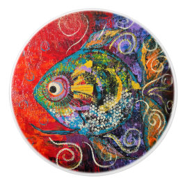 フィッシュノブの引っ張り セラミックノブ