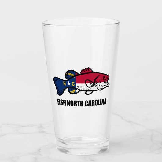 フィッシュノースカロライナ タンブラーグラス (正面)