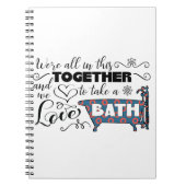 フィッシュバスタブジンシャツとアクセサリー ノートブック (正面)