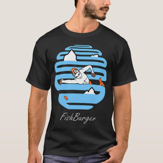 フィッシュバーガー Tシャツ (正面)