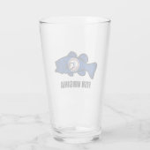 フィッシュバージニア タンブラーグラス (裏面)