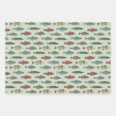 フィッシュバースデーパーティー ラッピングペーパーシート (正面2)