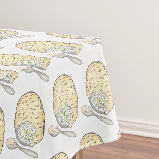 フィッシュパイUK英国料理料理料理 テーブルクロス (インサイチュ)