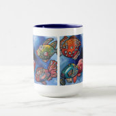 フィッシュファミリー懇親会マグ マグカップ (中央)