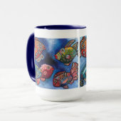 フィッシュファミリー懇親会マグ マグカップ (正面左)