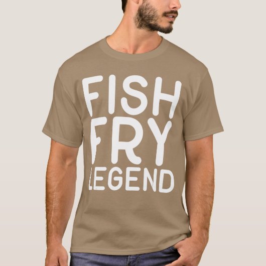 フィッシュフライ伝説 楽しい家族 Tシャツ (正面)