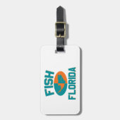 フィッシュフロリダカラー ラゲッジタグ (正面縦)