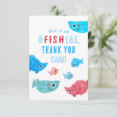 フィッシュプン公式お礼 サンキューカード (スタンド正面)