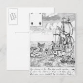 フィッシュプ遊ールのカード ポストカード (正面/裏面)