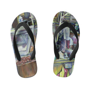 フィッシュヘッドカレーはどこ？ シンガポール キッズビーチサンダル