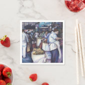 フィッシュヘッドスープ，シンガポール スタンダードカクテルナプキン (インサイチュ)