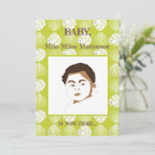 フィッシュヘ葉ッド誕生 案内状 (スタンド正面)