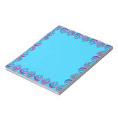 フィッシュヘ離れッドアクア数々の ノートパッド (回転)