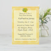 フィッシュベビーシャワー招待状 招待状 (スタンド正面)