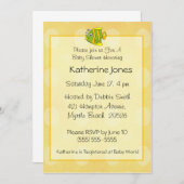 フィッシュベビーシャワー招待状 招待状 (正面/裏面)