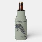 フィッシュボーンマヒ ボトルクーラー (ボトル正面)