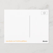 フィッシュポストカードをキャッチするフロリダペリカン ポストカード (裏面)