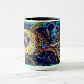 フィッシュマカラフルグ マグカップ (中央)