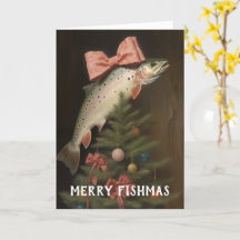 フィッシュマスツリー クリスマスカード