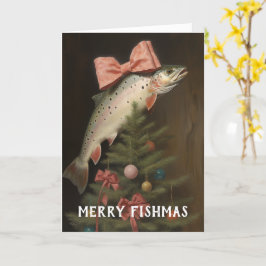 フィッシュマスツリー クリスマスカード カード