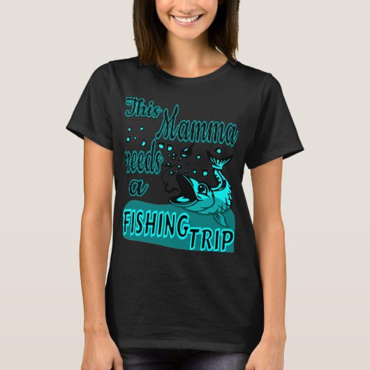 フィッシュママより大切な存在 Tシャツ (正面)
