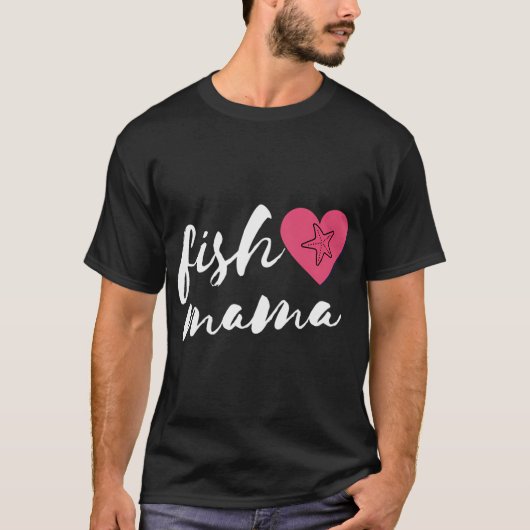 フィッシュママ2 Tシャツ (正面)