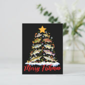 フィッシュマメリースおもしろいクリスマスツリーのライトフィッシュフィス (スタンド正面)