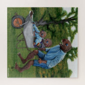 フィッシュマン秋おもしろいファンタジーアートラージパズル ジグソーパズル (横)