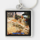 フィッシュマーケットシアトルワシントン キーホルダー (正面)
