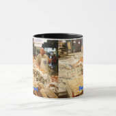 フィッシュマーケットシアトルワシントン マグカップ (中央)